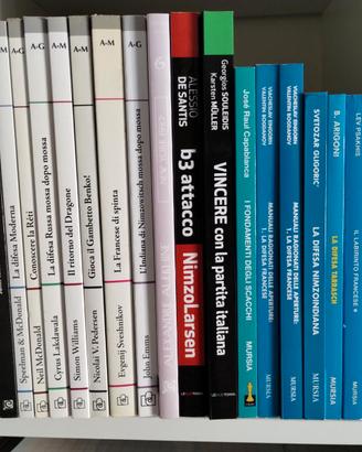 Libri Scacchi in lingua italiana