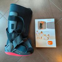 tutore walking e cavigliera a pressione