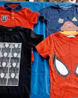 SET T-SHIRT FIRMATE BAMBINI 