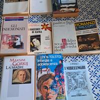 Libri Pirandello Levi Kafka Tolstoj etc...