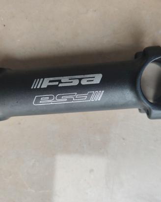 Attacco Manubrio FSA OS 190 Alloy, 130mm, nuovo