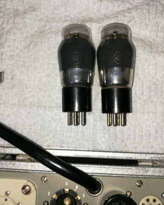 42 Fivre valvole termoioniche 2 pz o singola vend