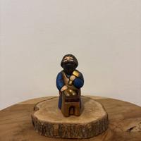 Fabbro blu presepe classico Thun