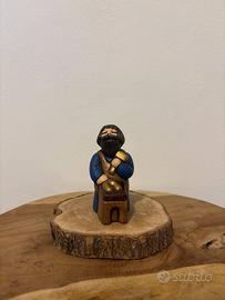 Fabbro blu presepe classico Thun