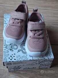 Sneaker neonata Clarks Ath Flux T  Misura 19 / 3,5