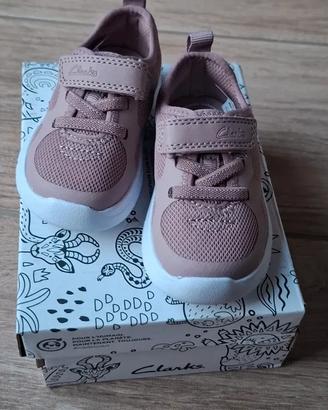 Sneaker neonata Clarks Ath Flux T  Misura 19 / 3,5