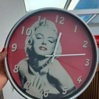 Orologio rotondo da parete Marilyn Monroe
