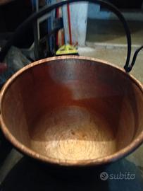 Paiolo / Calderone in Rame massiccio