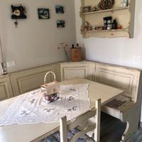 Panca angolare stile shabby