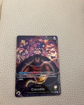 Crocodile one piece tcg op04