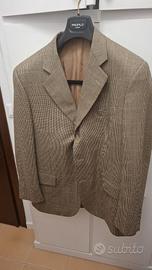Trussardi Sartoriale: Giacca a micro-scacchi Tg 52