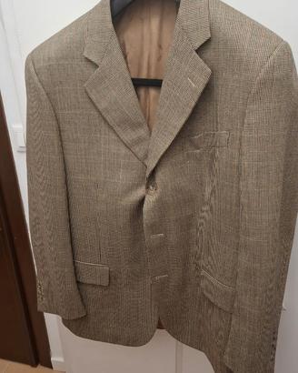Trussardi Sartoriale: Giacca a micro-scacchi Tg 52