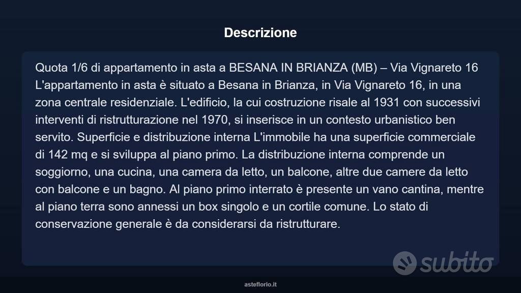 Appartamento – Besana in Brianza, Valle Guidino - Vista 3