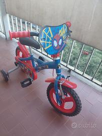 Bicicletta Spiderman bambini