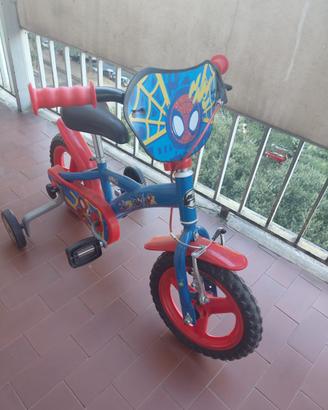 Bicicletta Spiderman bambini