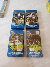 4 Videocassette VHS Inter La Gazzetta dello Sport