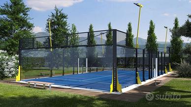 Campi da padel panoramico