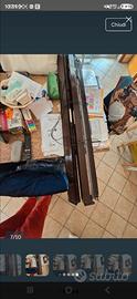 2 zanzariere metallo praticamente nuove x balconi
