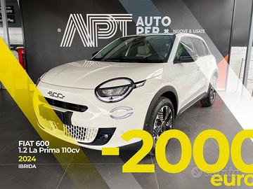FIAT 600 1.2 hybrid La Prima 110cv auto