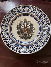 Piatto ricordo Vienna Austria vintage Gerzig