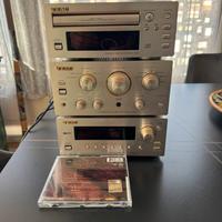 Impianto Teac e casse Wharfedale