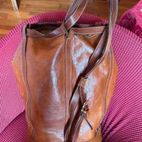 zaino in pelle Pollini 