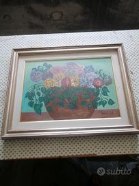 Quadro con fiori