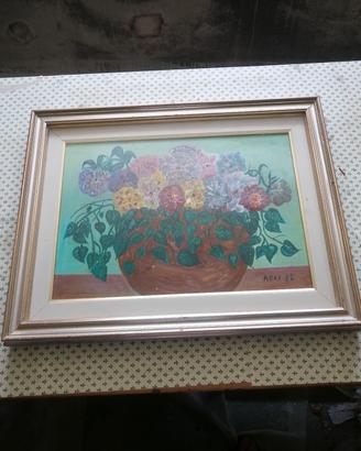 Quadro con fiori