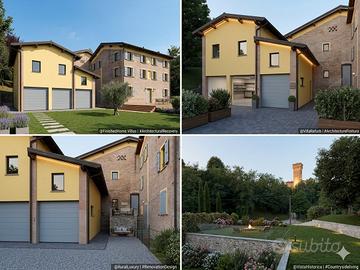 Rustico ristrutturato ingresso e giardino privato