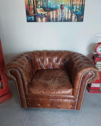 Poltrona Chesterfield Maisons Du Monde Usata