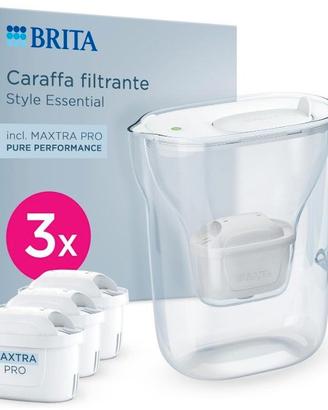 caraffa filtrante MAXTRA Style Essential, 3x filtr