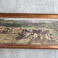 Riproduzione certificata di Segantini"Alla Stanga"