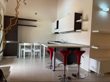 Cucina con penisola+frigo+ forno