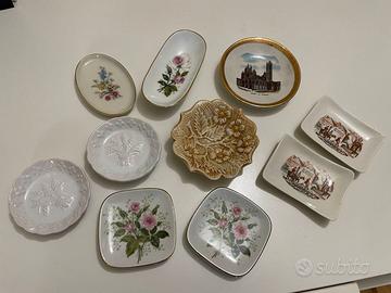 N. 10 piattini decorativi