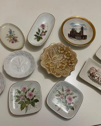 N. 10 piattini decorativi