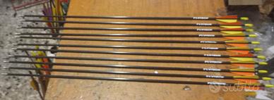 Set di 10 frecce per arco per tiro sportivo 