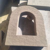 Tabernacolo in pietra Serena fatta a mano