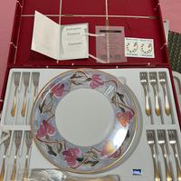 Servizio Gottinghen laminato oro 24 carati