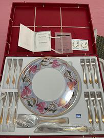 Servizio Gottinghen laminato oro 24 carati