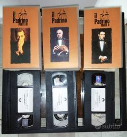 Vhs il padrino parte uno due e tre