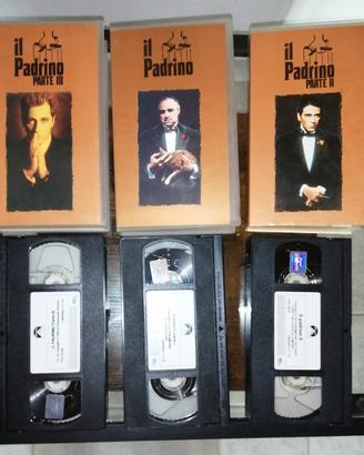 Vhs il padrino parte uno due e tre