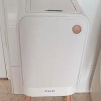 cestino bianco con sensore 