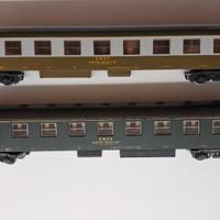 Vagone e binari treno Lima scala O