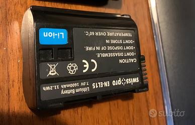 Batteria compatibile EN-EL15 di Nikon