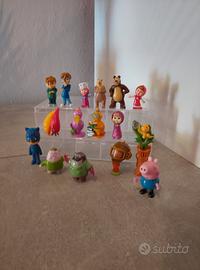 Lotto sorpresine kinder disney pixar barbapapà