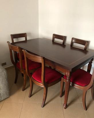 Tavolo allungabile in legno