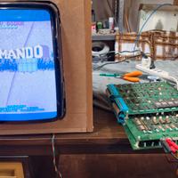 scheda arcade Commando capcom