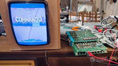 scheda arcade Commando capcom
