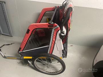 Carretto per bici per trasporto bambini