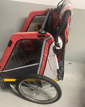 Carretto per bici per trasporto bambini